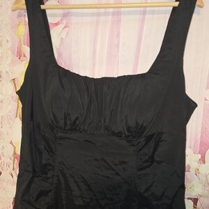 Elegant Black Sleeveless Dress